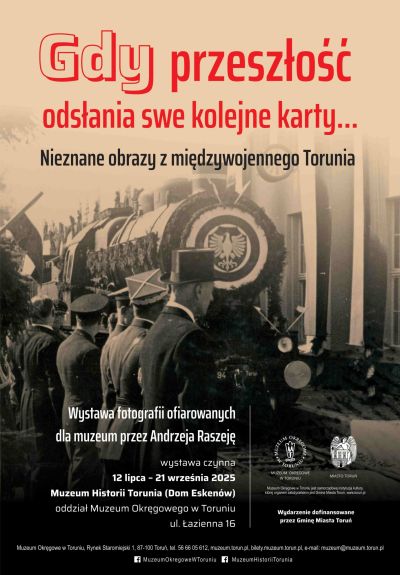 „Gdy przeszłość odsłania swe kolejne karty…  Nieznane obrazy z międzywojennego Torunia”