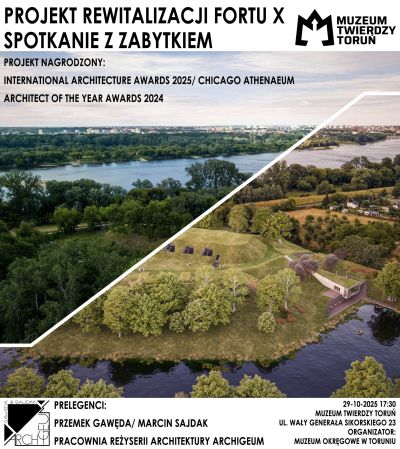 Projekt rewitalizacji Fort X Spotkanie z zabytkiem – plakat