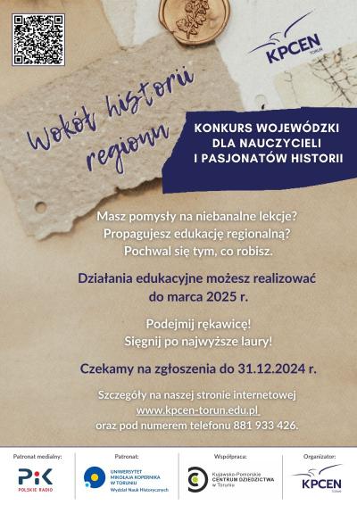 Podsumowanie konkursu na działania edukacyjne „Wokół historii regionu”