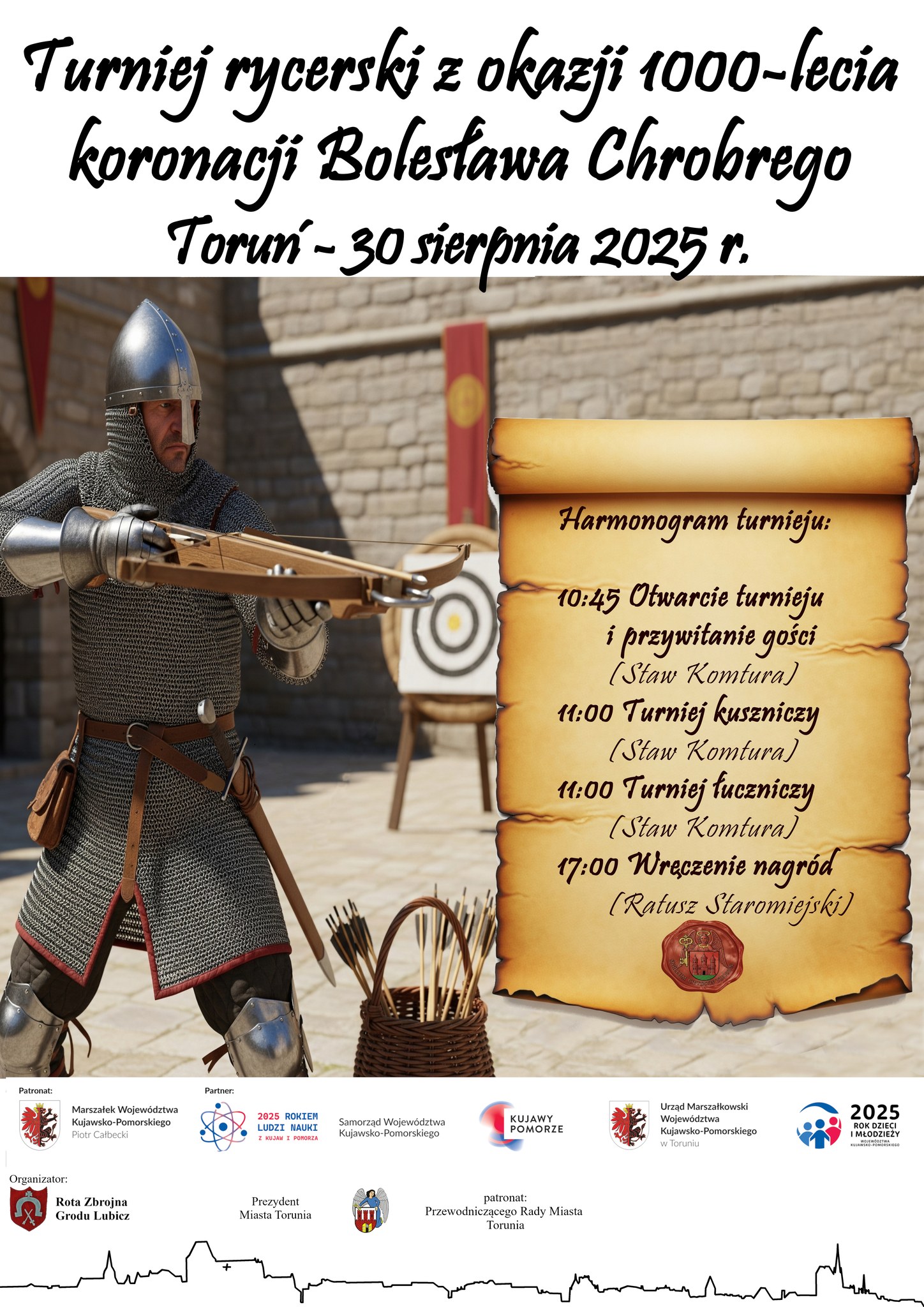 Turniej rycerski z okazji 1000–lecia koronacji Bolesława Chrobrego (30 sierpnia 2025 r.)