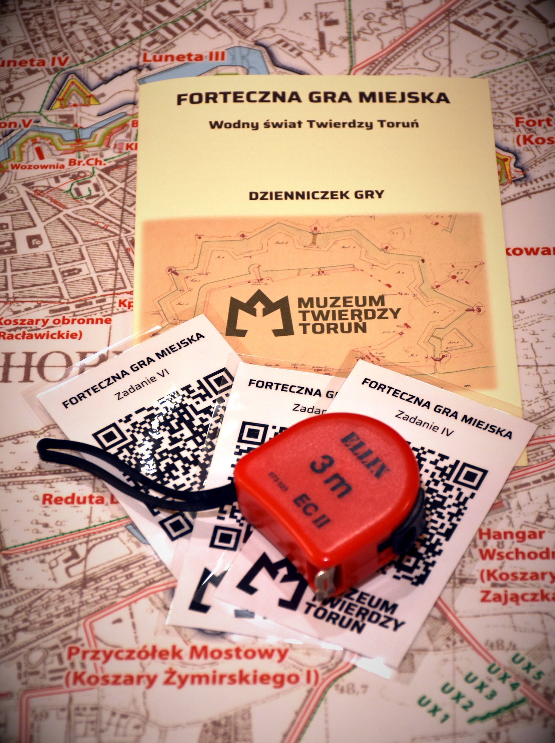 Forteczna gra miejska „Wodny świat Twierdzy Toruń”
