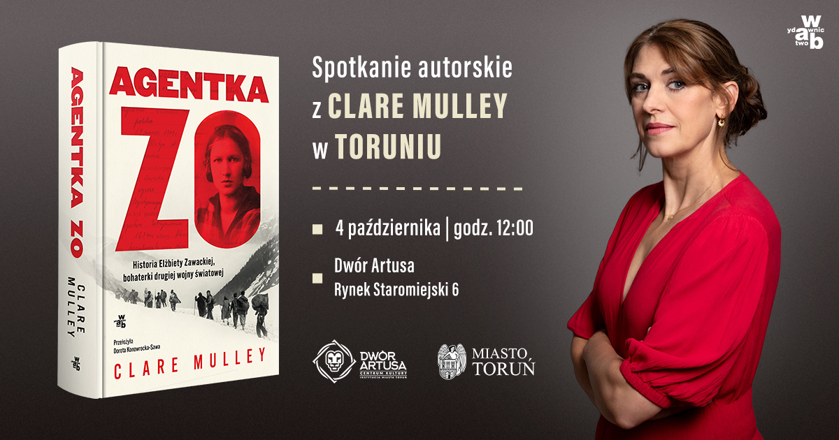 Premiera nowej książki o gen. bryg. prof. Elżbiecie Zawackiej autorstwa Clare Mulley „Agentka ZO”